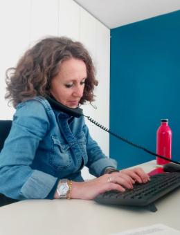 Mamá, ¿aquí es donde trabajas?