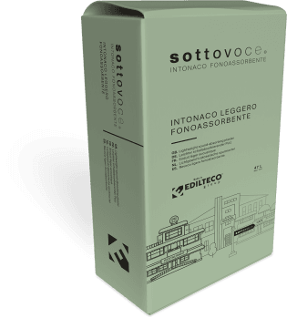 Sottovoce, revoque ligero fonoabsorbente para el control de la reverberación en los espacios interiores